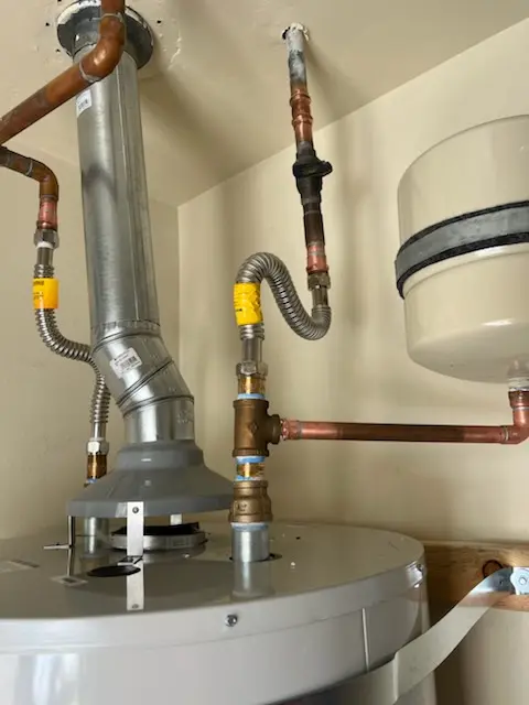 Water heater installation and plumbing repair in Gateway